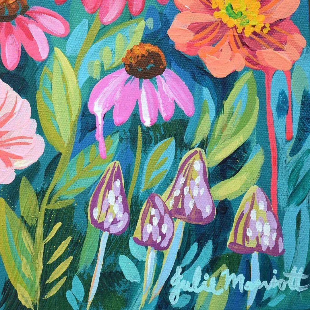 丙烯平涂装饰效果好强大太美了吧反手就是一个赞