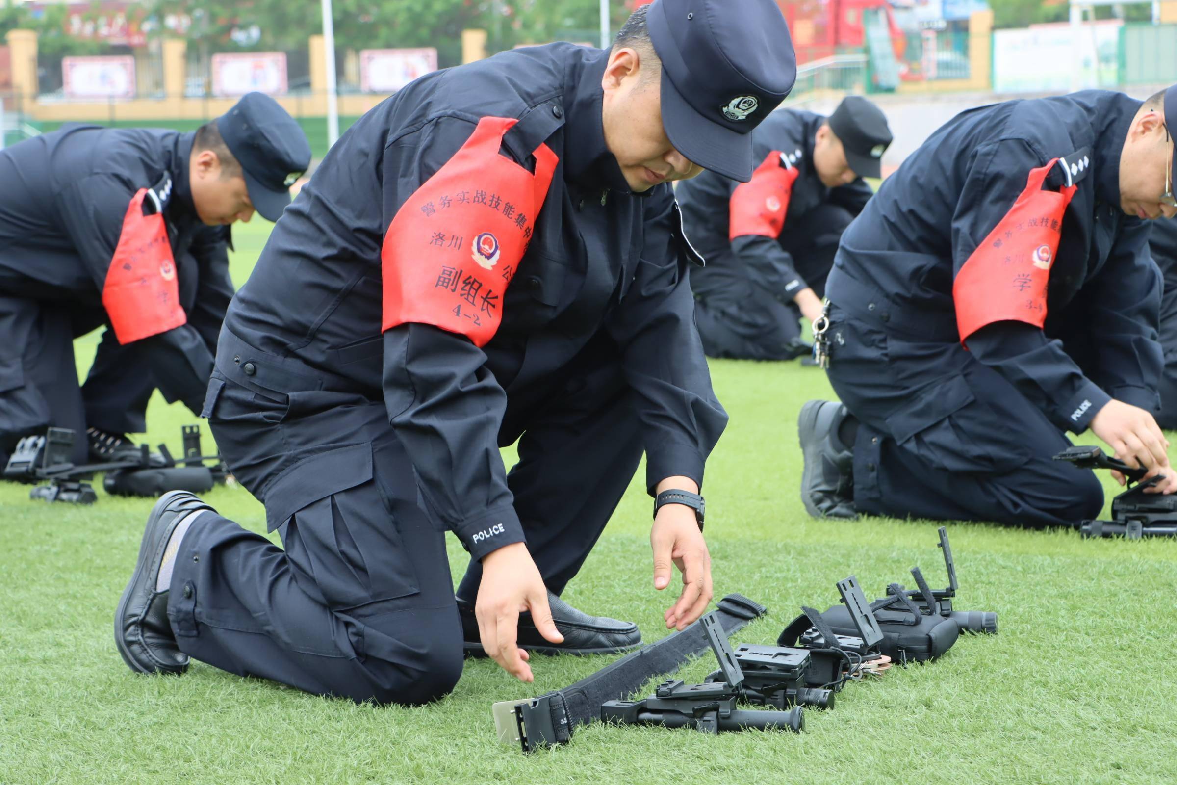 洛川县公安局2021年警务实战技能集中轮训圆满结束
