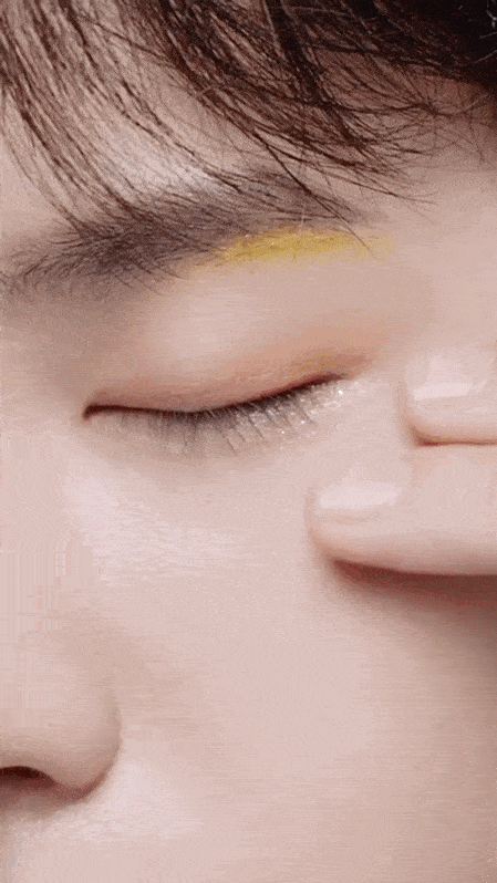 王一博x植村秀抹茶戚风眼影盘广告公开超甜wink强力击中你的心脏