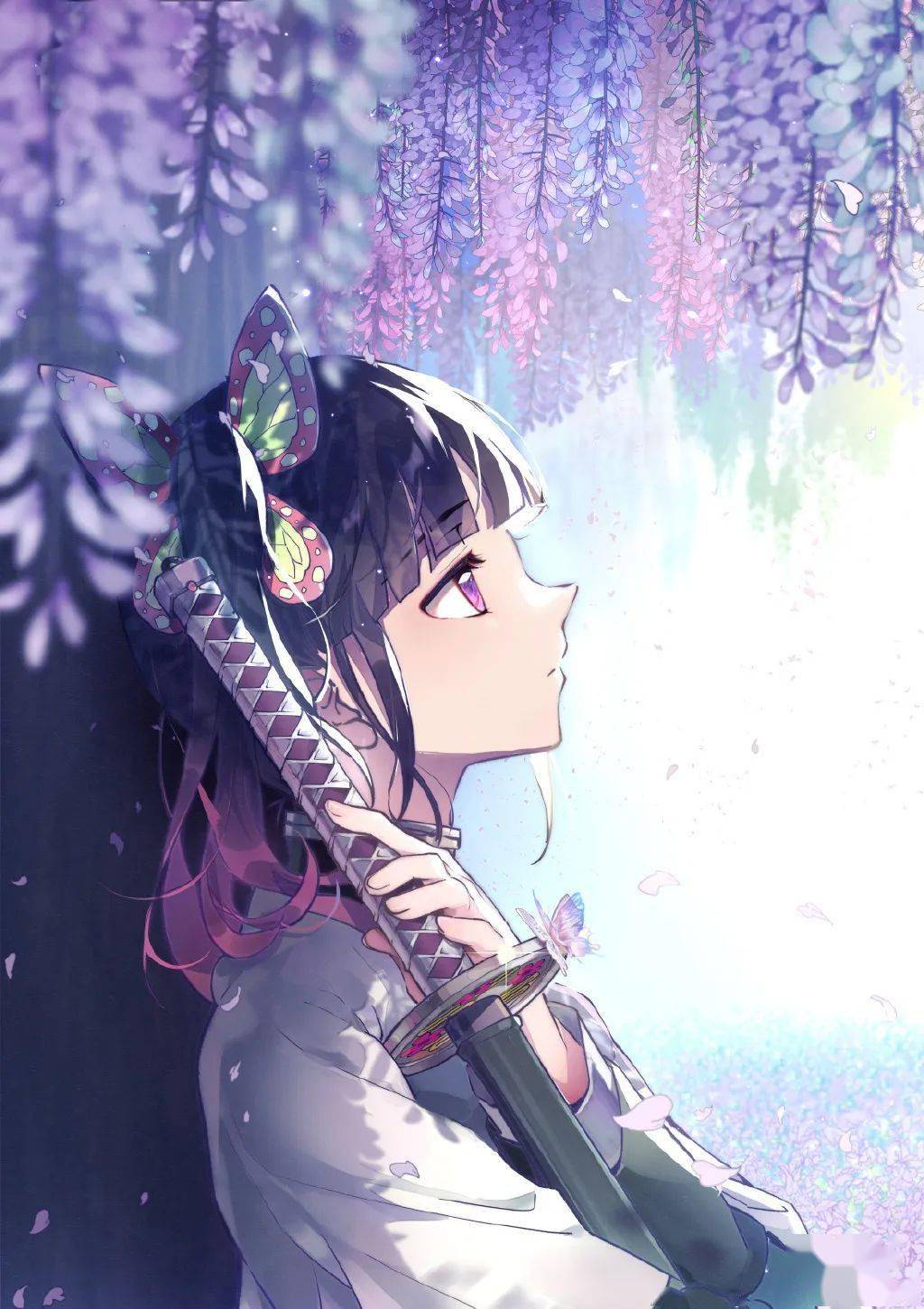 壁纸特辑丨 鬼灭之刃 栗花落香奈乎生日壁纸 作品