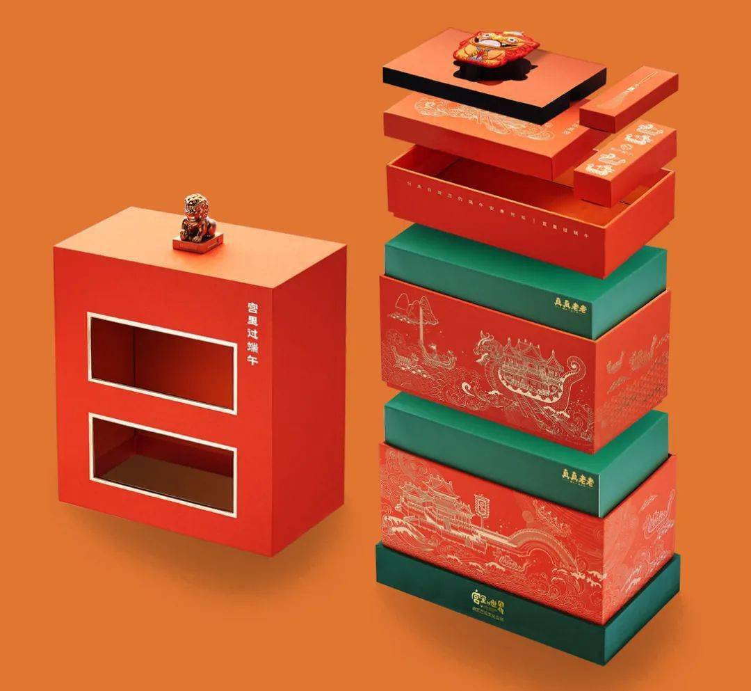 包装故宫端午礼盒包装设计欣赏