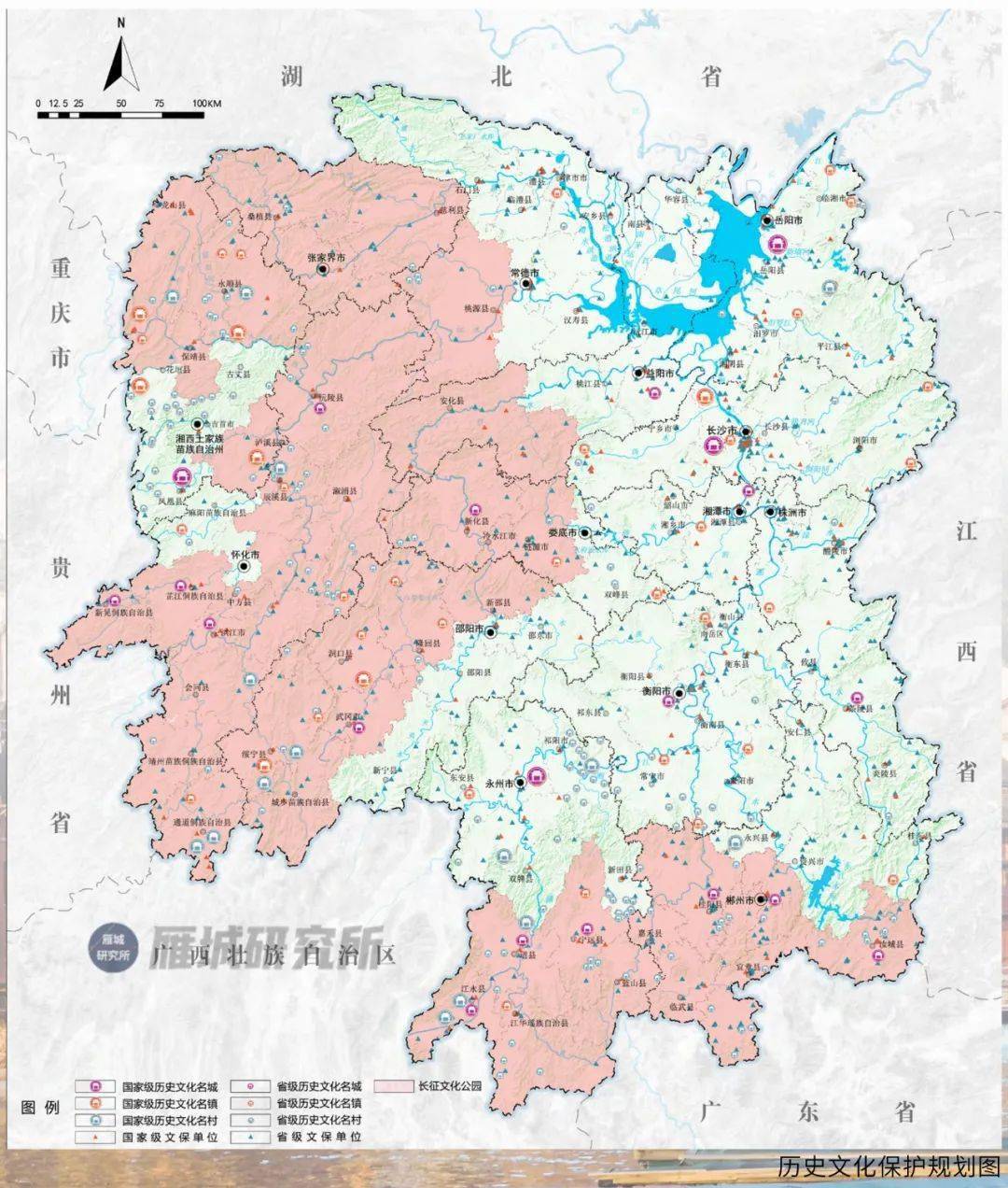 35环长株潭城市群岳阳衡阳两个副中心湖南2035年国土空间总体规划公布