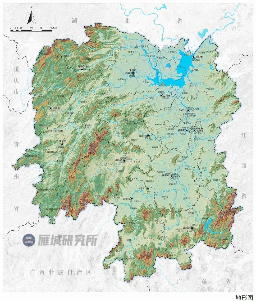 35環長株潭城市群岳陽衡陽兩個副中心湖南2035年國土空間總體規劃公佈