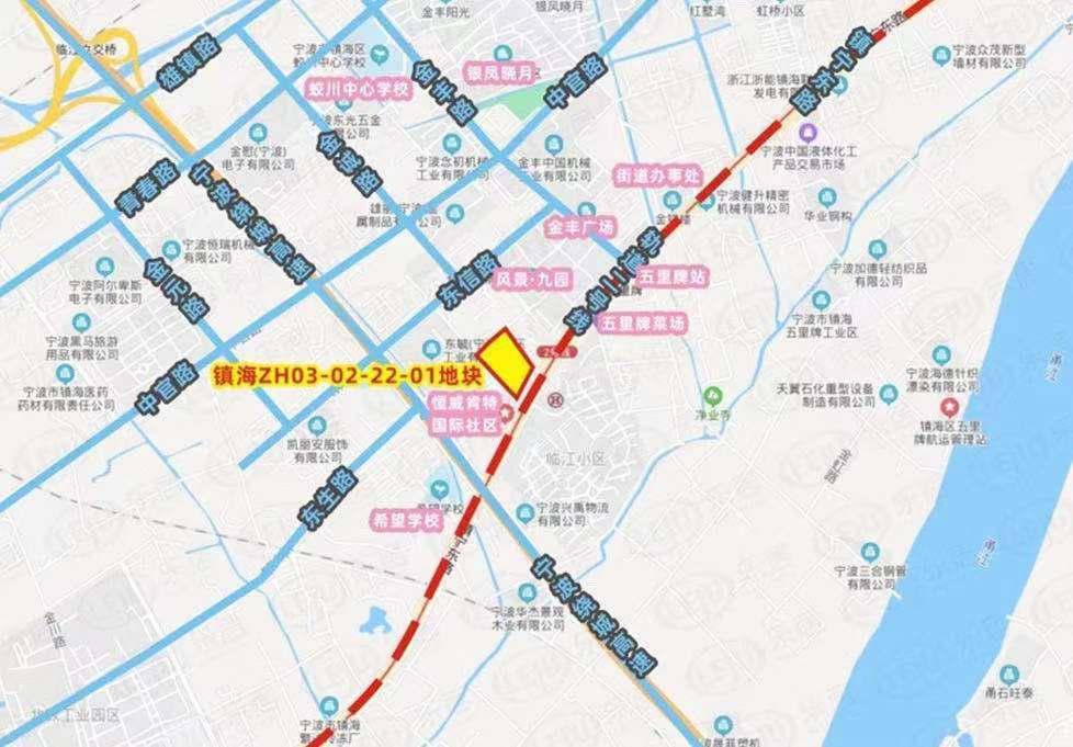 蛟川街道地图图片