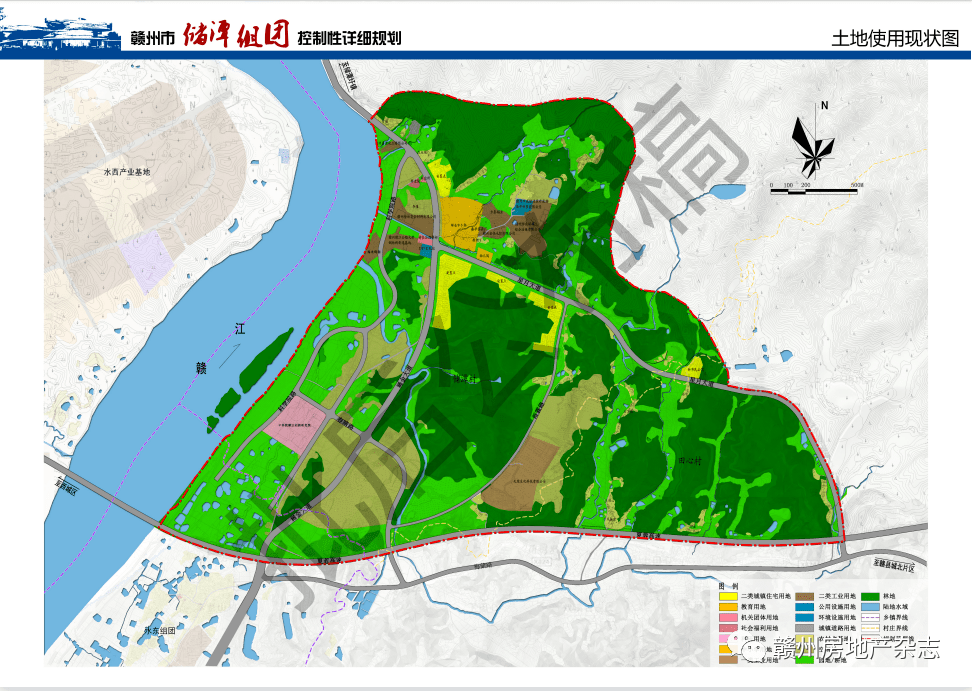 身价要涨储潭组团详细规划出炉南侧预留铁路线路用地