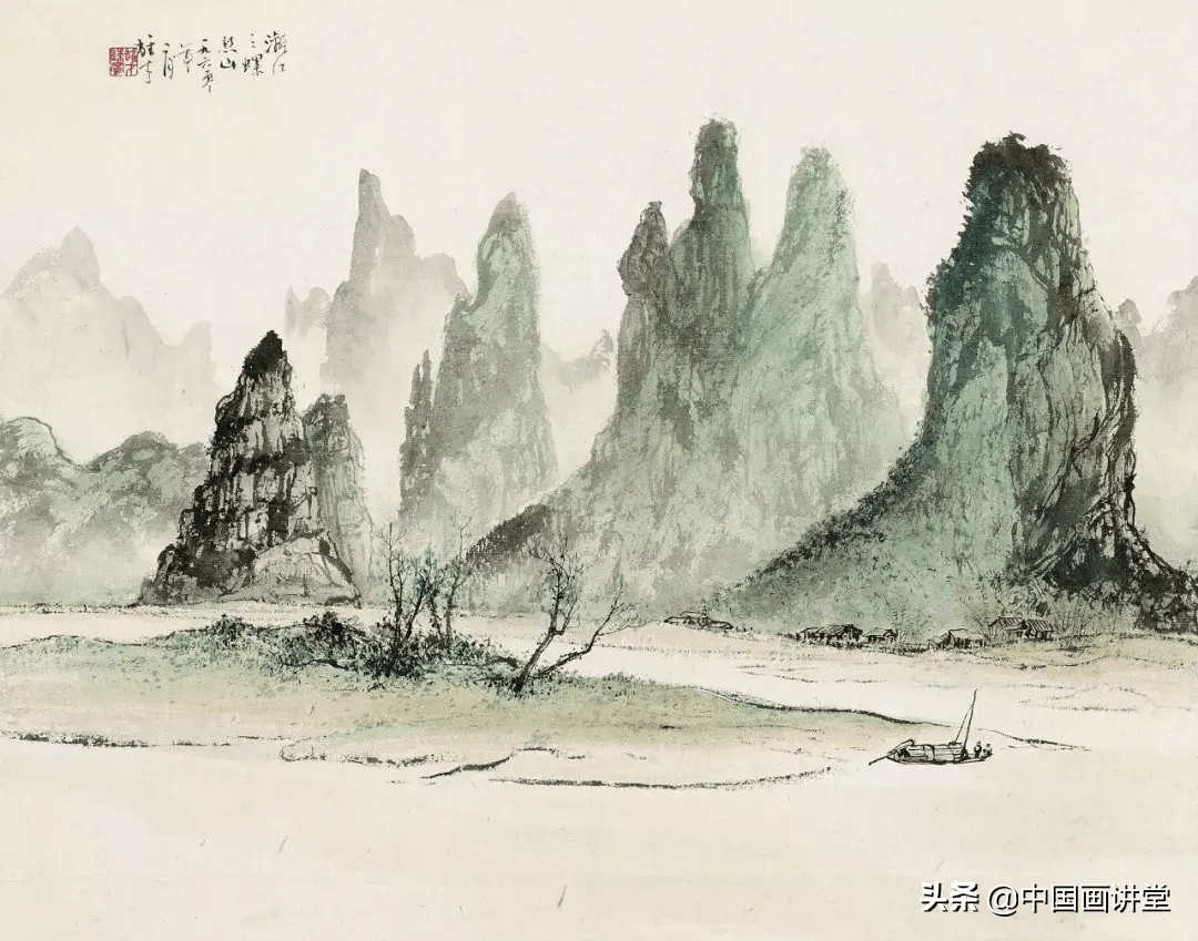 大师黎雄才的山水,尽显“挥写”之趣_作品