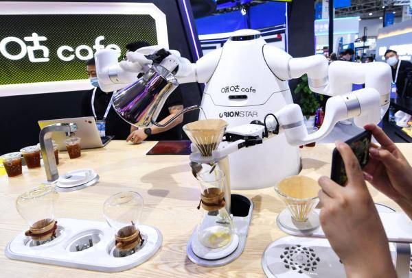 机器人|创新科技闪耀数博会