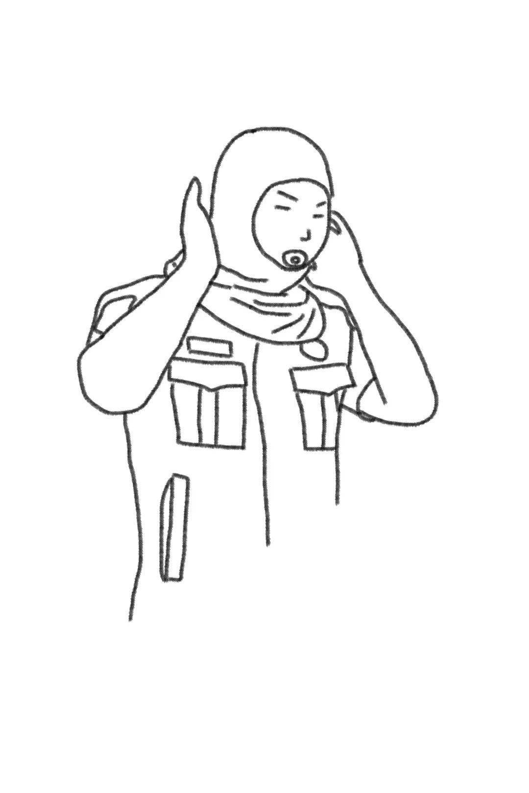 简笔画消防,你也来试试吧!