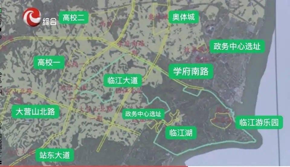 投资60亿!南充规划新建奥体城,临江游乐园位置曝光