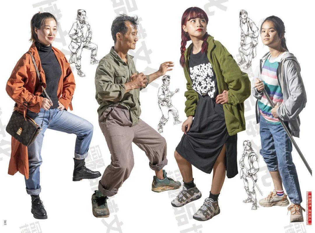 《雄霸联考—速写照片》一本包函了各种动态人物的速写题材,题材涉及