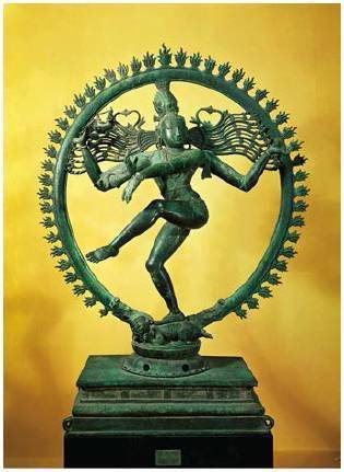 国立博物馆,阿姆斯特丹湿婆被火焰包围着,长发向外飞扬,跳着宇宙毁灭