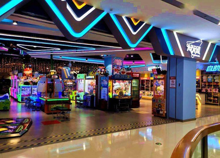 万达广场499元购门市价100元大玩家游戏币100枚跳舞机疯狂飙车娃娃机