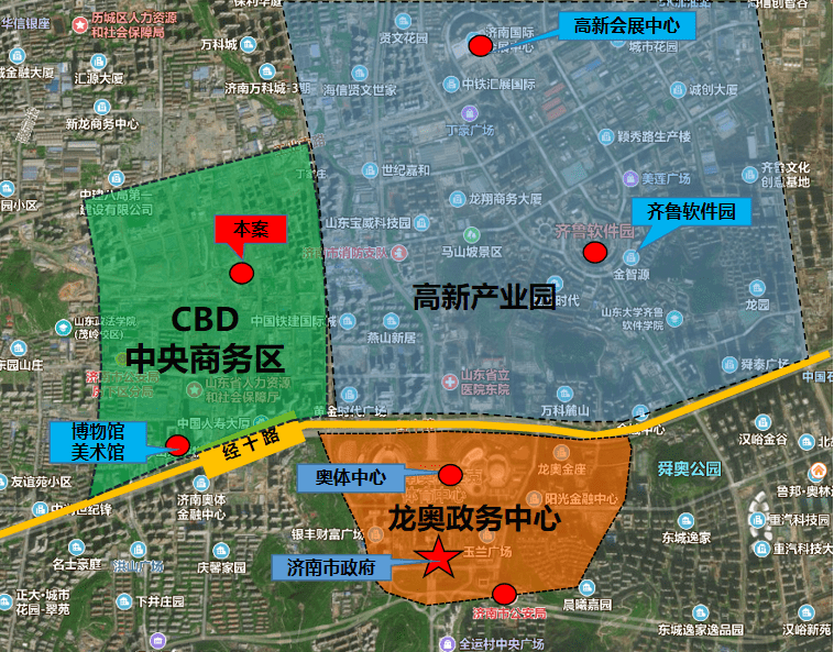 济南cbd地下环线规划图图片