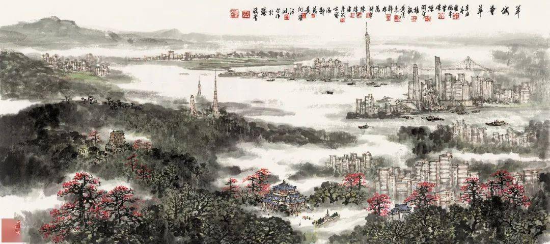 美丽大湾区画展在穗举办