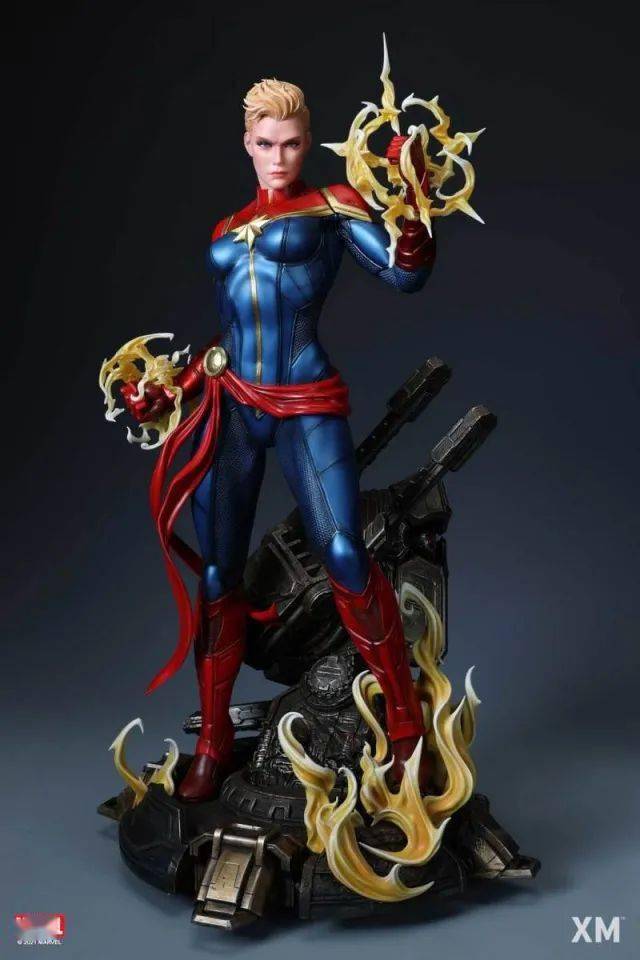 xmstudiospremiumcollectibles惊奇队长14比例全身雕像