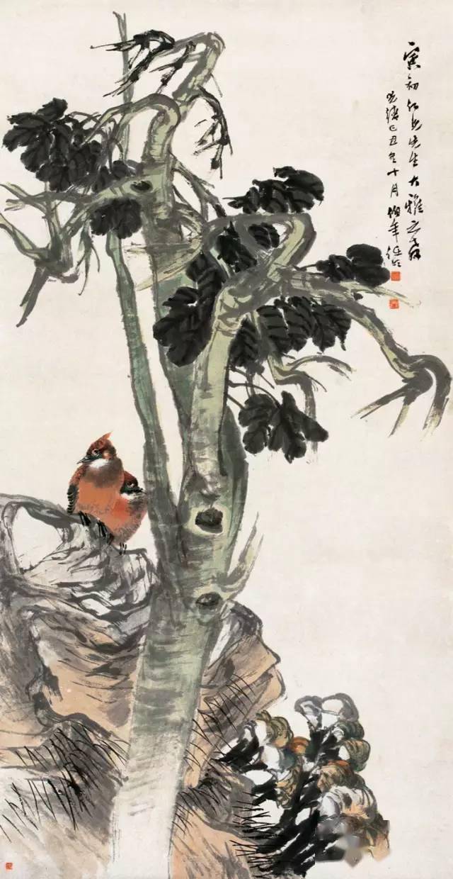 任颐花鸟画看懂那诗意般的抒情