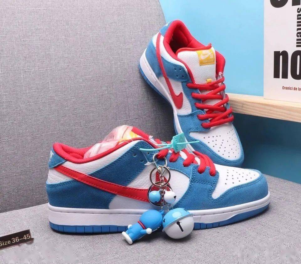 snkrs确认发售耐克dunk小哆啦a梦鸳鸯钩官图提前曝光