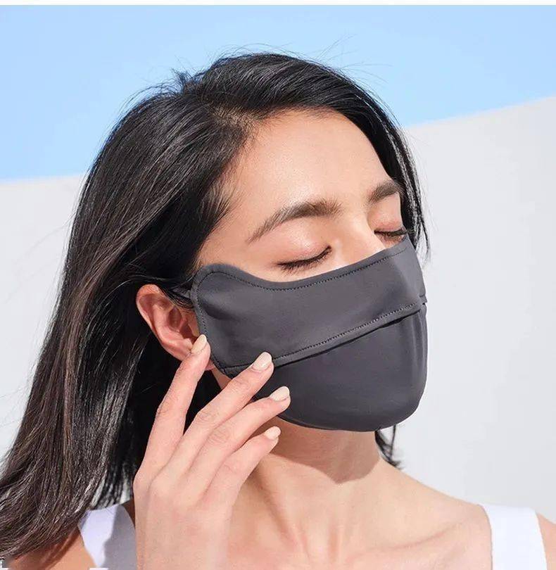 办公室人手1个的防晒口罩700气孔一戴降5紫外线拜拜