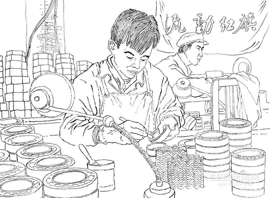 随着这些大中型工厂的迁入,哈尔滨的重工业比重大幅度增加,城市的产业