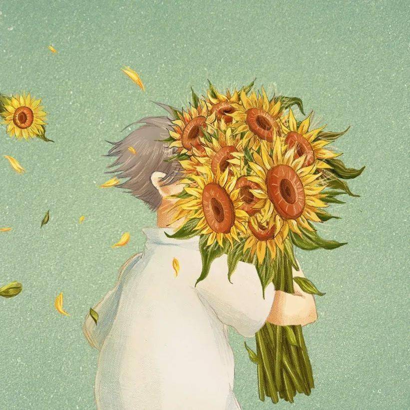 头像记得早起努力追逐第一缕阳光