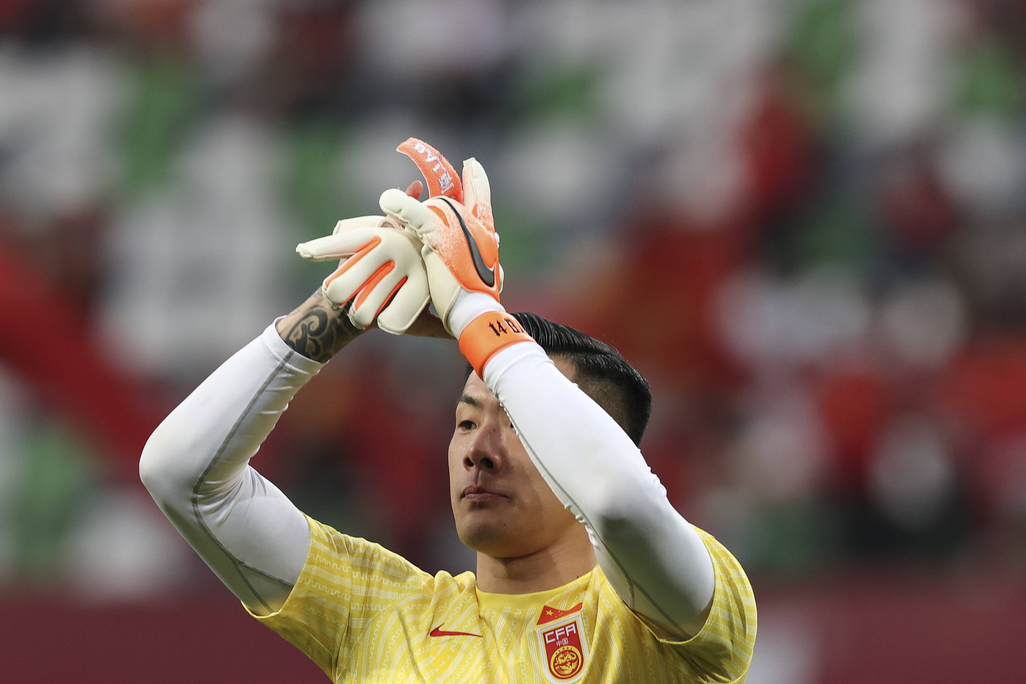 足球世预赛中国对阵关岛