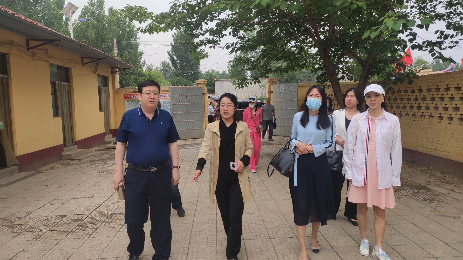 九三学社保定科技一支社到顺平调研乡村基础教育活动_河北