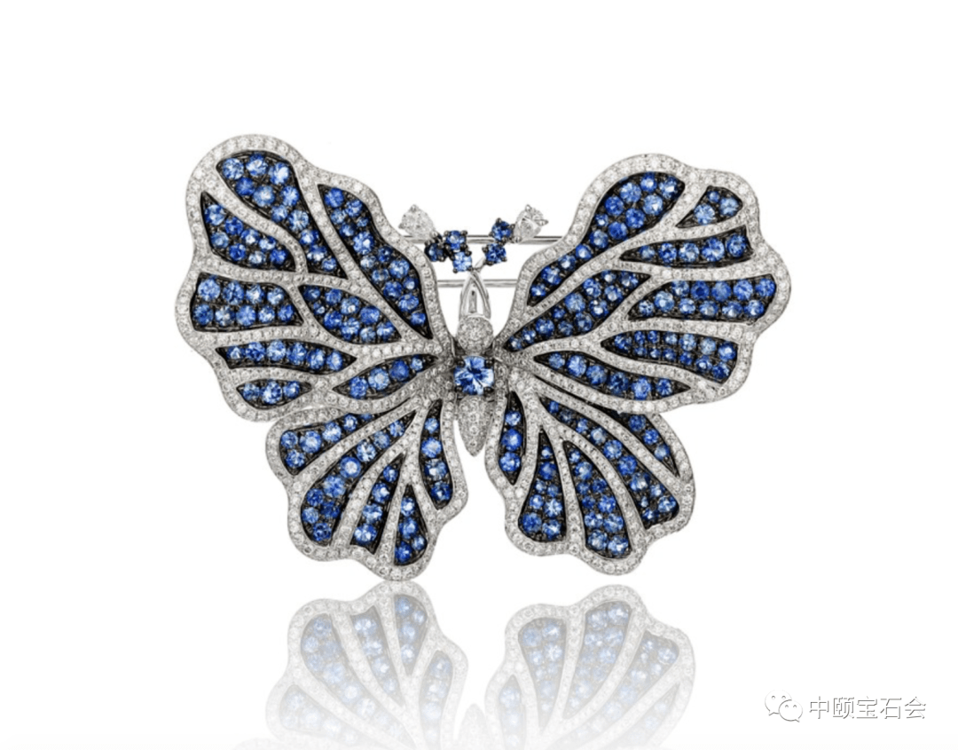 鉴赏monetajardindespapillons系列高级珠宝百变蝴蝶俏影