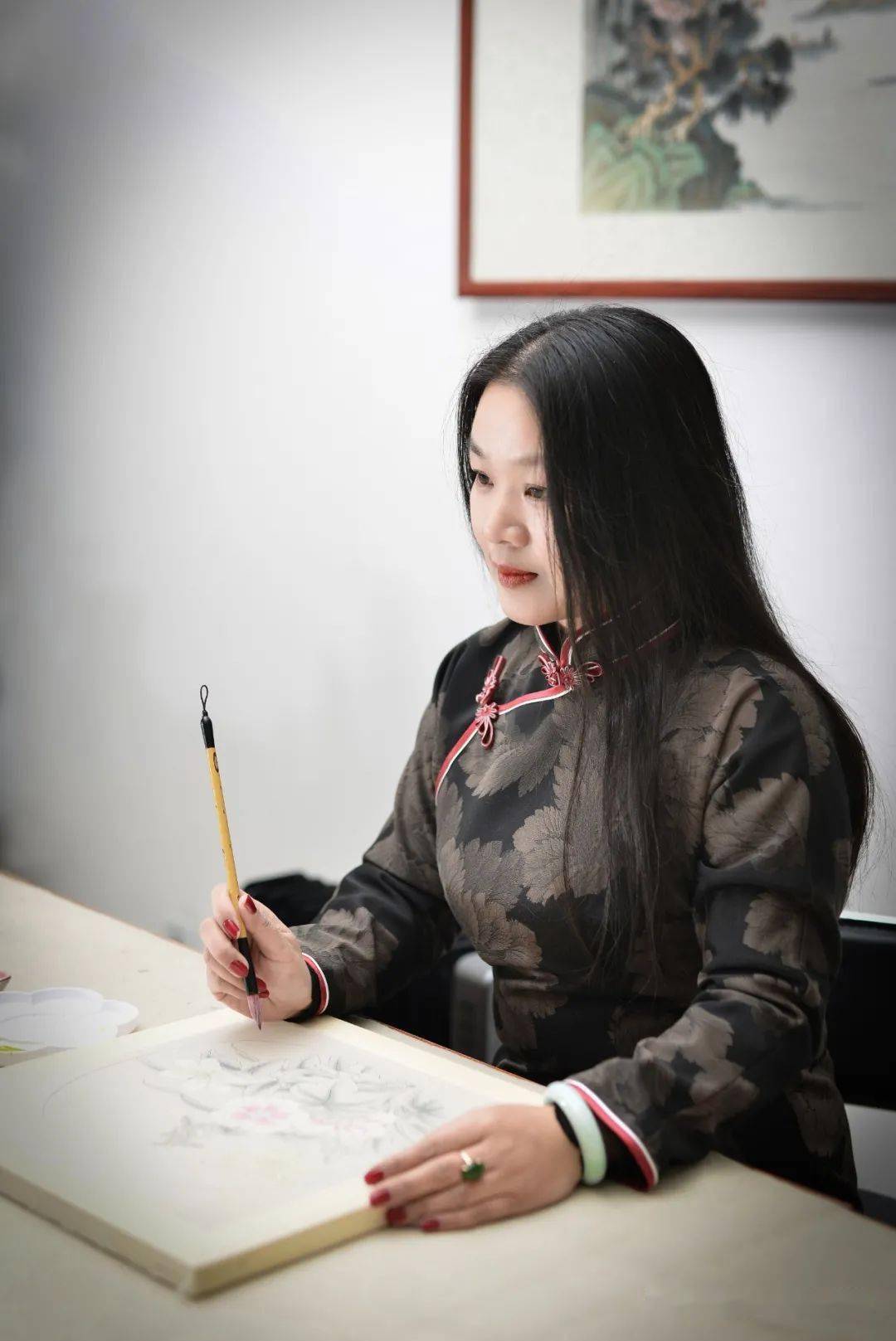 东方艺坛 ▎会员风采——孙晓娟工笔人物画作品欣赏