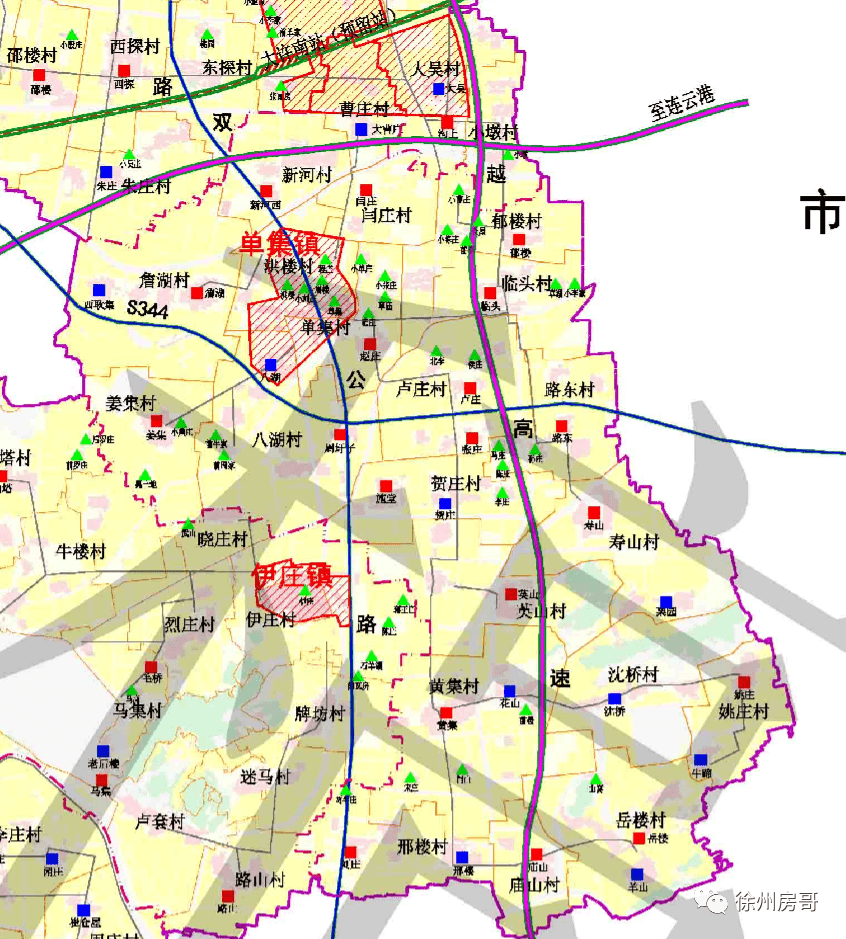 最新铜山区镇村布局规划公示搬迁撤并376个村庄