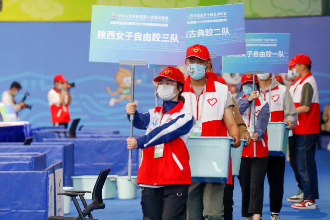 志愿者工作处顺利完成十四运会摔跤项目测试赛志愿者岗位培训及演练