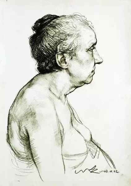 央美油画系教授王少伦素描速写欣赏