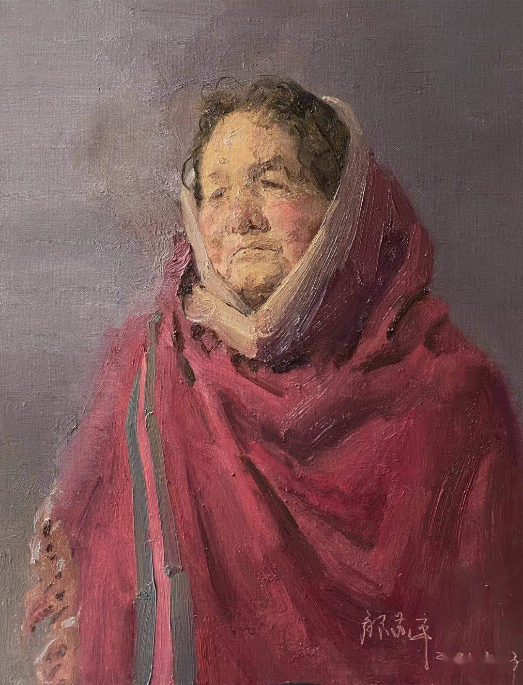 写生啦在路上颜苏平2021人物风景写生新作