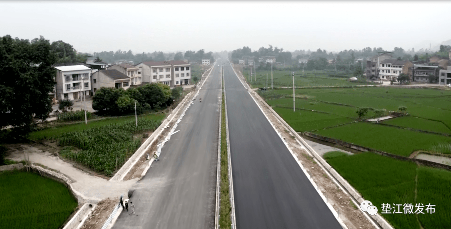 g243复线垫江段有望本月底通车