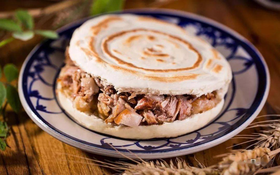 肉夹馍:一款简单,方便又快捷的小吃_白吉