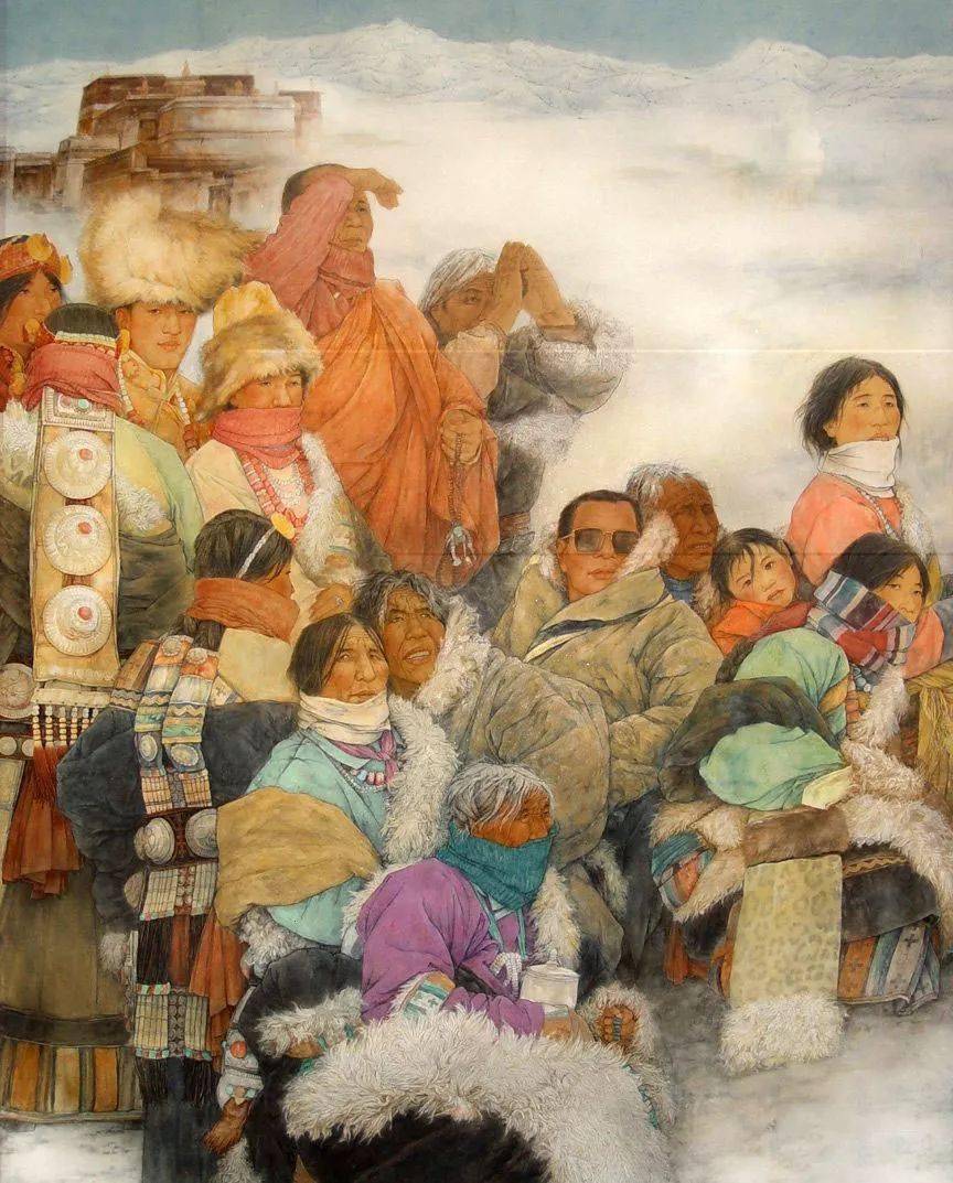 当代工笔人物百家精品展