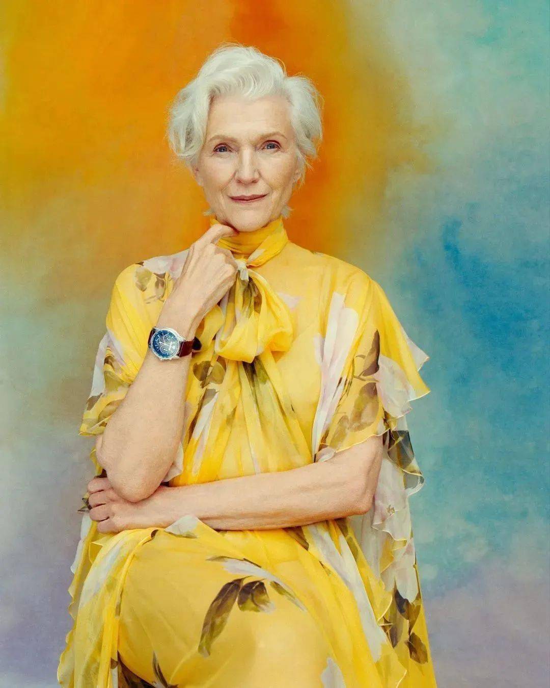 原来特斯拉太后也是个"狠角色"——73岁流量超模maye musk_elon