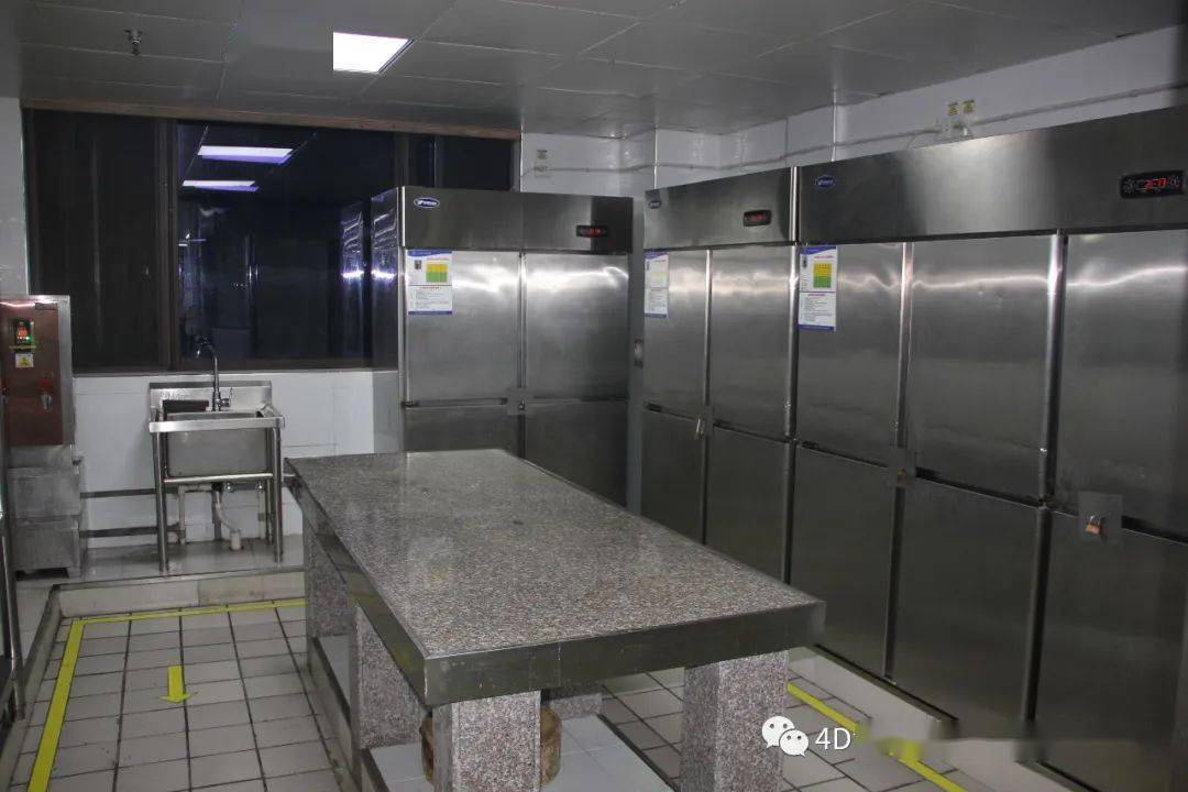 宰杀间07蔬菜加工间06冷菜间05冷菜预净间04面点间03烧腊间02中厨房01