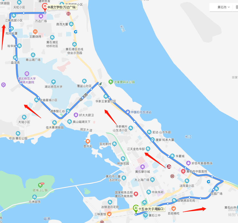 候車點有大變化涉及黃石13條公交線路