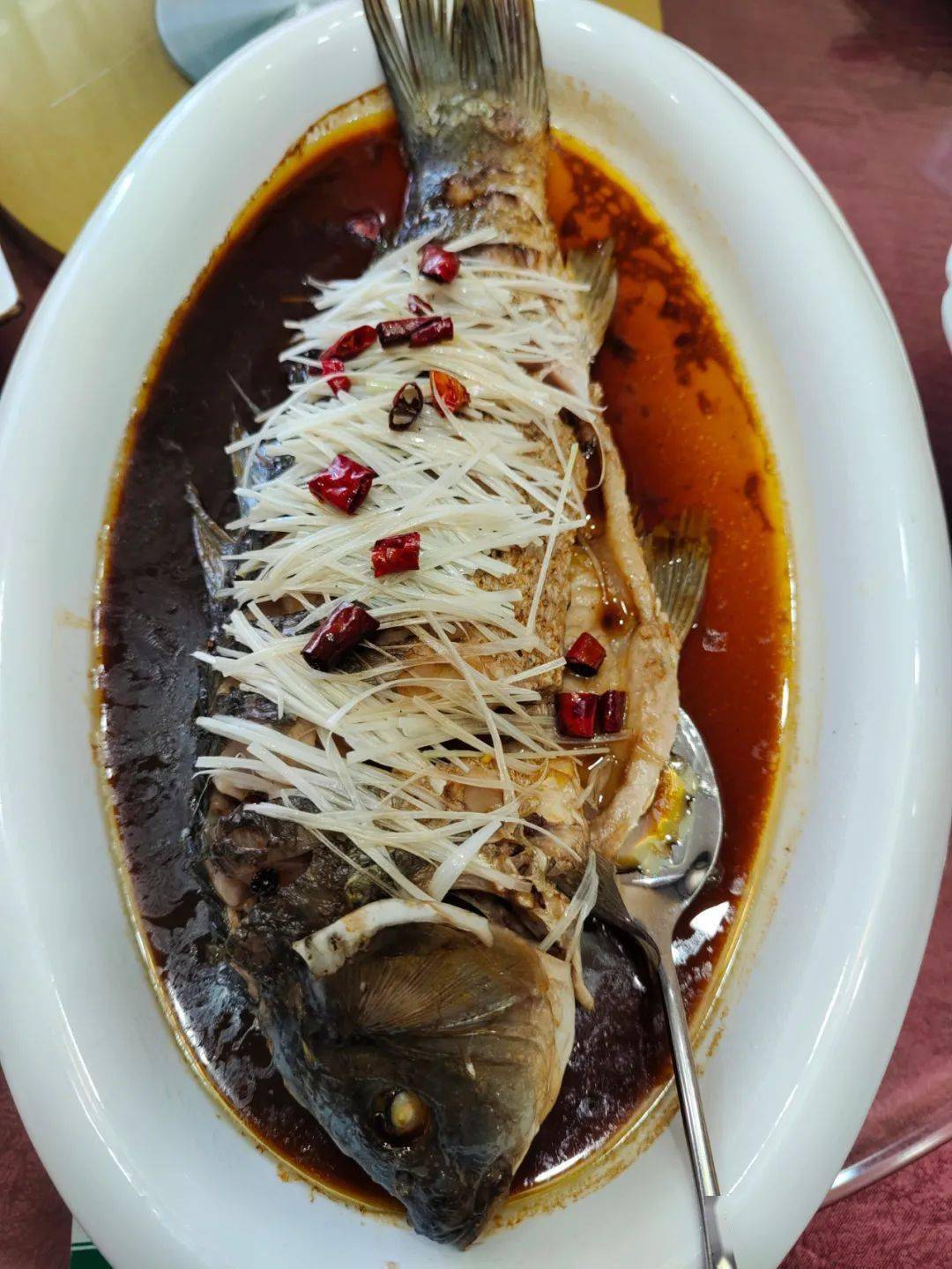 【美食淄博 · 小鱼面子椒,葱油鲤鱼,湖鲜美味都在水味斋】_桓台