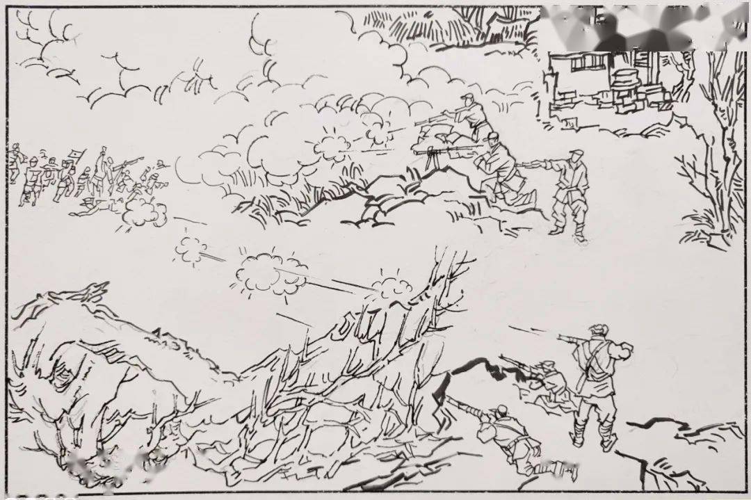 清凉江畔,香城固伏击战纪念碑高高耸立,铭记着那段历史.