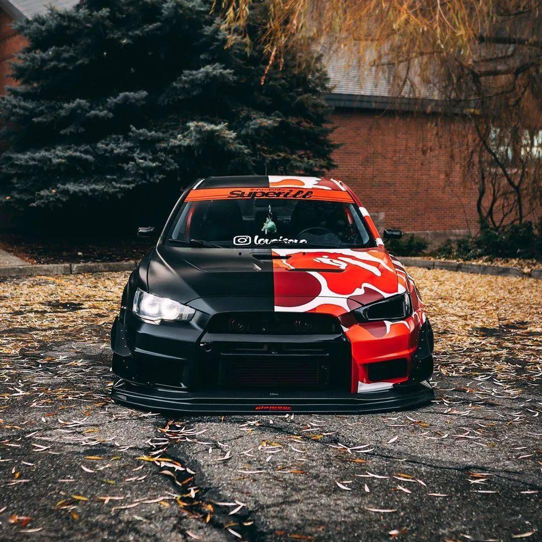 10 代三菱 evo instagram 改装集