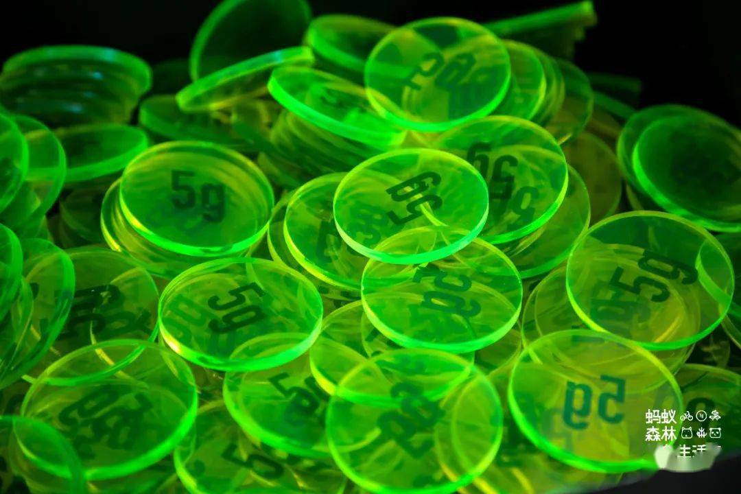 公交出行,减纸减塑,线上办事等低碳生活方式,人均产生的"绿色能量"高