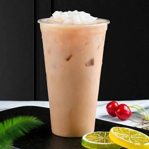 椰果 奶茶 那是绝配呀所谓无椰果不奶茶 无奶茶不椰果喝一口爽滑的