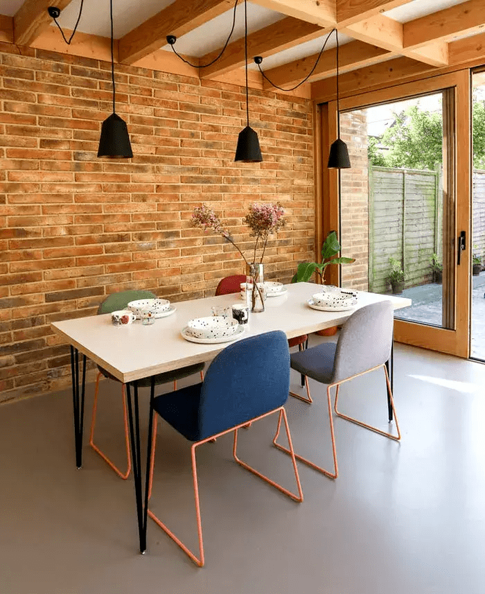 25款餐厅背景墙设计,这样布置美得没话说!_装饰