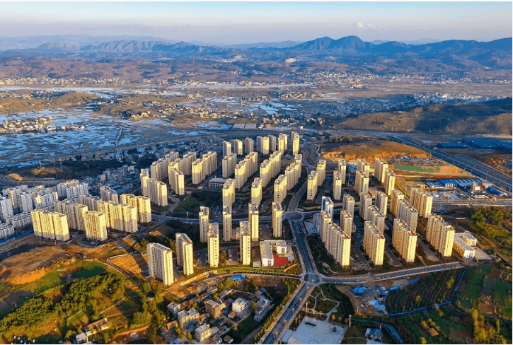 建设中的中国建筑第二工程局有限公司西南分公司云南省鲁甸县卯家湾