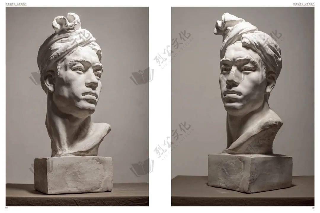 制霸联考2石膏像照片一本美院级别的石膏像照片形象众多类型丰富型体