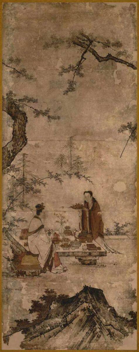 元信的出现,决定了以往具有多种可能的汉画日本画方向最终归结于大型