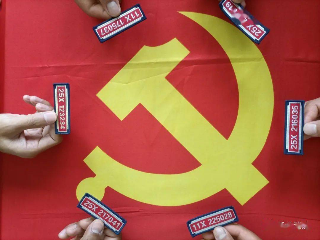 党旗在我心我与党旗合个影