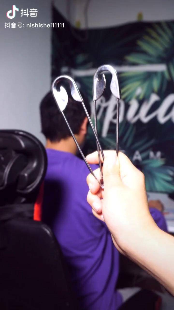 曲别针也能变魔术看2遍你就能学会