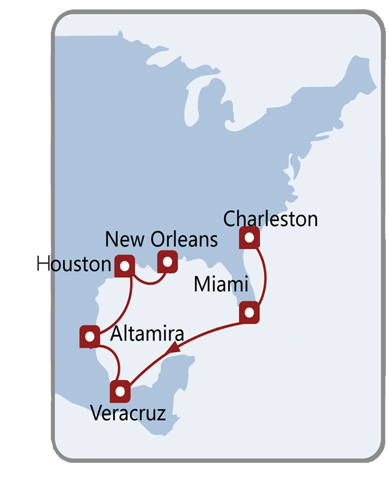 上新中远海运美湾中美洲航线重磅来袭